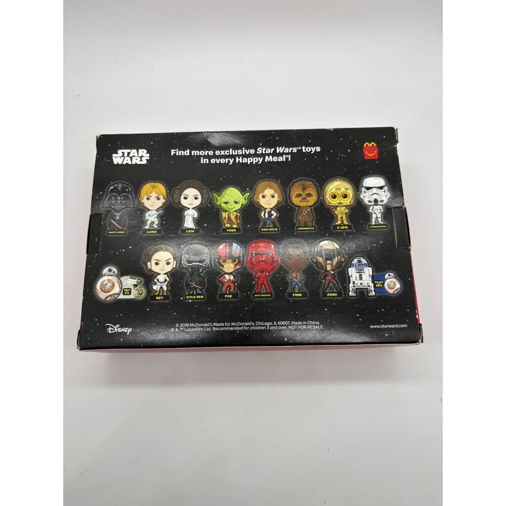 Star Wars McDonalds Exclusive Dark Side Saga Set 2019 Happy Meal Collectibles